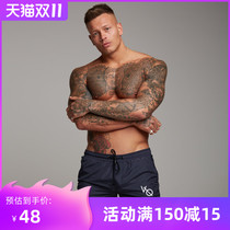 Muscle quick-drying sports shorts male brothers breathable training fitness pants summer sweat-absorbing casual outdoor three-point pants