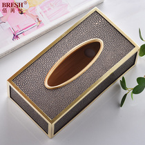 Table Modern Light Lavish Home Living Room Minimalist Paper Towels Box Draw Aperitif Napkins Tea Table Room Swing Pieces