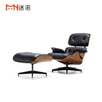 Ims Recliner Nordic Designer Light Lavish Genuine Leather Single Sofa Chair Swivel Casual Lounge-Like Room Sofa