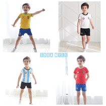 Soda Milk Soda Milk shi Cup Jersey set summer short-sleeved pants home clothing childrens uniform