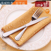 Steak knife and fork plate set home couple knife righteous students children western food tools portable housewife