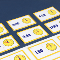 Geshan recognizes Time puzzle card primary school clock model Primary school teaching aids time cognitive puzzle