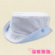 Spot Japan Nishimatsu Newborn Baby Baby Baby child UV sunshade denim hat