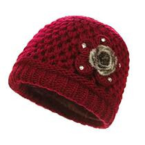Middle aged mothers hat female winter warm thickening old grandma elderly mother-in-law Garfluff line knit old