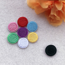 Small color small round dot ironing patch patch PC embroidered clothes patch DIY decoration standard