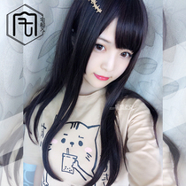 LOLITA Heiji hair wig daily cute natural wig air bangs three knives fluffy and realistic