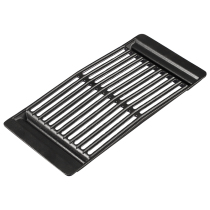 Coleman cast iron barbecue tray rectangular outdoor camping large meat charcoal fire battle axe steak W7 open fire Japanese baking net