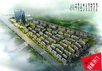 A square modern residential district planning and design text architectural scheme text