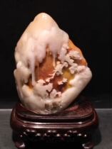 Lao White Leather Fields Yellow Step Snow Hunt For Mei Shoushan Fields Yellow Seal Pendulum Pieces Handlebar Pieces Northern Fields Yellow Dragon Custom