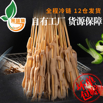 Sizzling duck sausage skewers commercial batch taste collection fat deadly fried barbecue ingredients skewers 5000 skewers net red