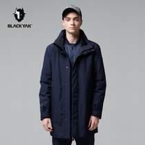 BLACKYAK Boulaiac outdoor male GORE waterproof clip cotton three-in-one two sets of cotton clothing WCM355-1