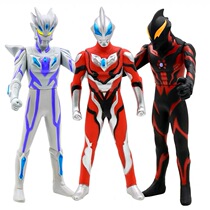 Soft rubber Ultraman Toy Serodiga Galaxy Jed Beria Ultimate Rob Doll Taiga Model