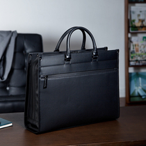 Japan SANWA anti-splashing water laptop bag 15 6 inch large capacity light business Hand bag bag