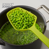 British JosephJoseph Shovel colorful water filter Colander Drain net Kitchen cooking spoon Large