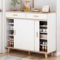 Nordic Wind Shoe Cabinet Domestic Doorway Containing Cabinet Removable Cabinet Door Minima integrated by wall Economy-type GENGUAN CABINET
