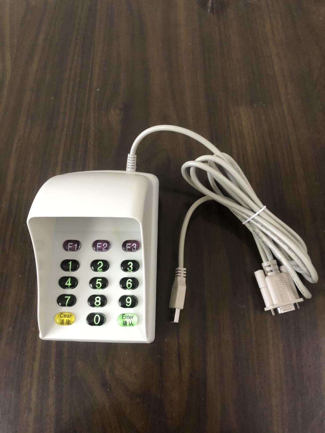 Huachang HCE-902R password keypad with voice U port power serial port interface medical insurance swiping card