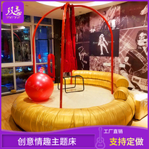 Sauna Clubhouse Autumn Thousands Red Bed Intelligent Themed Bed hotel Electric bed Spice Bed Hotel Water Bed Shake Bed Round Bed