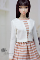 M-201906-11] Short coat FR Momoko Barbie Blythe OB Mico doll