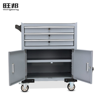 Wangbang New reinforced drawer tool box tool kit workshop tool cabinet repair trolley box parts Cabinet
