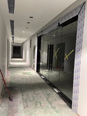 Стеклянная перегородка 深圳福田 八卦岭 办公室店铺 玻璃钢化隔断