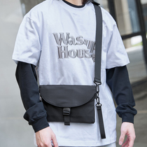 Summer New Leisure Skew Satchel Boys Tide Cards Single Shoulder Bag Fashion Chest Bags Ins Postman Bag small hanging bag backpacks