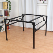 Large round table bracket Square table bracket Folding table Hotel large round table plus circle rack Folding rack Table feet table legs iron shelf