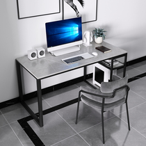Nordic Rockboard Computer Desk Desktop Modern Minimalist Desk Pole Minimalist Home Marble Light Extravagant Desk Writing Desk