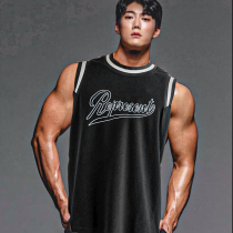 2022ins new fitness vest men mesh speed dry 100 hitch running sports clothes basketball sleeveless T-shirt camaradress