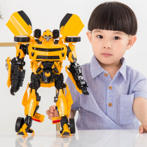 Deformed Toy Great Bumblebee MegadamXX_ENCODE_CASE_CAPS_LOCK_Off 4 Robot Car Beetle Hand Office Model Boy Childrens Genuine 5