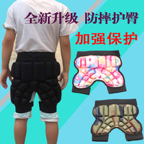 Childrens skating hip protection roller skating anti-fall butt pad pattern men and women children thickened skating ski sports protective gear