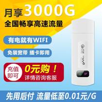 (0 yuan purchase) -- Telecom Unicom 4G3G wireless router Internet card direct plug-in SIM card full Netcom portable wifi mobile car mifi terminal equipment