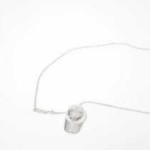 (Official direct mail) SMFK silver baseball cap necklace 925 silver platinum plating necklace