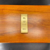 New products recommend pure copper gold bar crafts Open accessories copper solid simulation gold transshipment home gifts