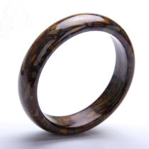 Natural Nuwa stone jade bracelet colorful stone jade bracelet bamboo leaf green womens quartzite health jade bracelet