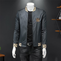 Rich bird mens jacket coat spring and autumn Korean trend handsome letter embroidery baseball uniform casual Joker top