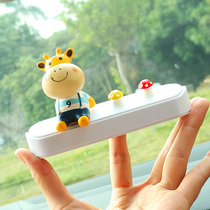  Car temporary parking number plate Cute cartoon car moving phone plate Car personalized car moving decoration Car supplies