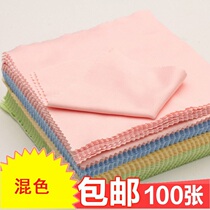 Cotton cleaning cloth mobile phone trial cloth special spectacle lens portable screen cloth wipe disposable glasses cloth lens cloth