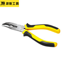 Persian new high carbon steel Chinese mainland curved bird wire pliers multi-function 6 inch elbow tip tool Bend