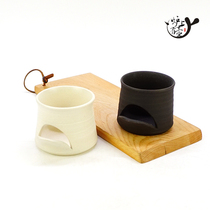 Japanese imported Changshu Chunzang pottery teapot recliner Japanese tea ceremony zero with paper box teapot drying device