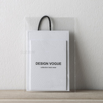 Hanging label custom European and American hang card printing listed clothes label custom hanging brand trademark Xin Bai flagship store