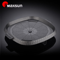 Pian fresh card oven special frying pan non-stick Korean barbecue pan outdoor picnic barbecue pan