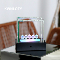 Luminous Newton Pendulum Non-Perpetual Motive Office Book Room Desk Swing Piece Decoration Handicraft Creative Home Living Room