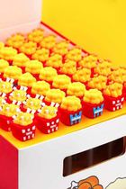  Keqi new black daily writing office Chenguang burger fries gel pen shape cute factory price affordable