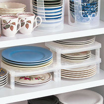 Japanese kitchen rack cupboard cupboard tray simple large hanging bowl rack drain rack tableware plastic storage dish rack