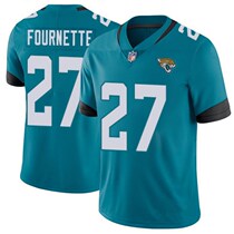 NFL football jersey Jaguars Jaguars uniform No 27 Fournette mens short-sleeved game training suit