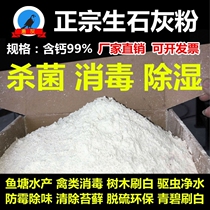 Walls of white lime powder deworming dehumidification playground marking agricultural mildew-proof moisture-proof white ash moisture-absorbing insect powder culture