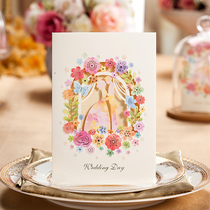 Weisimei invitation Wedding invitation Wedding invitation 2021 Wedding European style Forest invitation ins wind creative personality customization