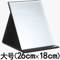 Mirror makeup mirror folding desktop portable portable HD student dormitory Princess female size desktop vanity mirror