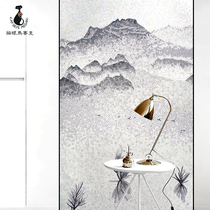 Cat Eye Ice Jade Porcelain Jade Mosaic Cut Painting Tile Background Wall Xuan Guan Puzzle Aisle Living Room Parquet Decoration Painting