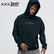 XXXTRENTA sit ON troble hooded sweatshirt men's trendy hip-hop loose Korean style trendy autumn jacket